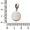 1st Mother's Day Jewelry 304 Stainless Steel European Dangle Charms OPDL-L013-40B-3