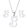 201 Stainless Steel Jewelry Set FS-WG80F87-02-2