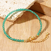 Natural Green Aventurine Beaded Bracelets for Women UZ0240-1
