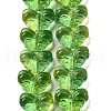 Transparent Glass Beads Strands GLAA-E049-01A-1