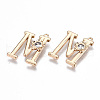 Brass Pendants KK-Q768-001G-M-3