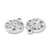 Alloy Rhinestone Pendants ALRI-C008-10P-2