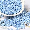 Opaque Colours Luster Glass Seed Beads X1-SEED-B001-01A-07-1