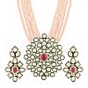 Bohemian Style Multi-Layer Alloy Imitation Agate and Glass Jewelry Set FS-WGE22E9-06-1
