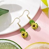 304 Stainless Steel Dangle Earrings EJEW-MZ00382-1