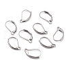 304 Stainless Steel Leverback Earring Findings STAS-K233-04P-2