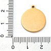 304 Stainless Steel Pendants STAS-M105-35G-05-3