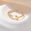 304 Stainless Steel Cuff Rings for Women RJEW-D285-01G-R-4