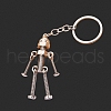Zinc Alloy Keychains PW-WG02369-01-3