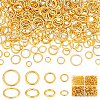   360Pcs 4 Styles Alloy Jump Rings KK-PH0010-13G-1