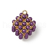ABS Imitation Pearl Pendants KK-K293-43B-02-3