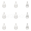 Unicraftale 10Pcs 304 Stainless Steel Charms STAS-UN0061-10-1
