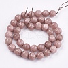 Natural Jade Bead Strands G-R166-10mm-16-2