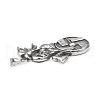304 Stainless Steel Big Pendants STAS-G303-08AS-3