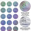PET Waterproof Self Adhesive Laser Sticker STIC-WH0028-006-4