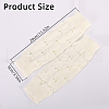 Warm Knitted Acrylic Fiber Heart Half Sleeve Gloves PW-WGC2DC6-03-2