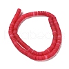 Natural White Jade Beads Strands G-P575-B14-6x1mm-07-3