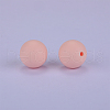 Round Silicone Focal Beads SI-JX0046A-59-2