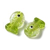Handmade Foil Lampwork Fish Beads FOIL-Z001-01C-2