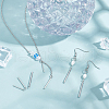 DICOSMETIC 150Pcs 3 Style 304 Stainless Steel Pendants STAS-DC0001-12-3