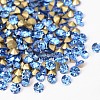 Back Plated Grade A Diamond Glass Pointed Rhinestone X-RGLA-SS6-005-2