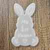 Easter Theme Rabbit with Word Pattern DIY Silicone Table Lamp Molds SIMO-G008-02B-4