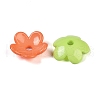 Opaque Acrylic Beads Caps OACR-B025-03-3