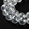 Electroplate Glass Bead Strands EGLA-R040-10mm-15-4