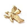 201 Stainless Steel Pendants STAS-U053-15G-2