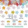 SOFPLATE 500Pcs Opaque Acrylic Bead Caps OACR-SP0001-16-2