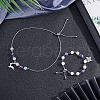 Unicraftale 12Pcs 2 Style Adjustable 304 Stainless Steel Bracelet Making MAK-UN0001-22-3