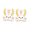 Alloy Enamel Pendants X-PALLOY-D015-08-3