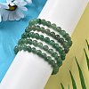 Natural Green Aventurine Beaded Stretch Bracelets BJEW-Q692-50-8mm-5