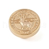 Christmas Series Wax Seal Brass Stamp Head AJEW-Z031-04G-27-2