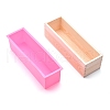 Rectangular Pine Wood Soap Molds Sets DIY-F057-04A-1