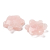 Natural Rose Quartz Carved Pendants G-K383-07-2
