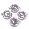 Alloy Enamel Links Connectors ENAM-TAC0003-01S-01E-1