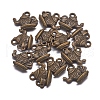 Alloy Pendants X-PALLOY-A15508-AB-4