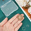 Beebeecraft 4 Pairs 2 Size 925 Sterling Silver Huggie Hoop Earring Findings STER-BBC0006-34-3