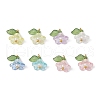 8Pcs Acrylic Charms PALLOY-JF03221-1