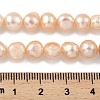 Natural Cultured Freshwater Pearl Beads Strands PEAR-A006-08B-5
