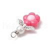 Angel Acrylic Pendants PALLOY-JF03966-01-5