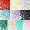 Olycraft 10Bag 10 Color Transparent Acrylic Rhinestone Cabochons TACR-OC0001-08-4