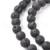 Natural Lava Rock Beads Strands G434-1A-3