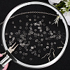CREATCABIN 140Pcs 4 Styles 925 Sterling Silver Open Jump Rings STER-CN0001-40-5