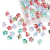 80Pcs 4 Colors Electroplate Glass Beads EGLA-YW0001-32-5