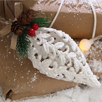 Christmas Theme Plastic Conch Pendant Decoration PW-WGAD5C3-02-1-1