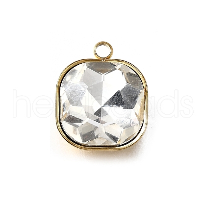 201 Stainless Steel Pendants STAS-F318-01C-G-1