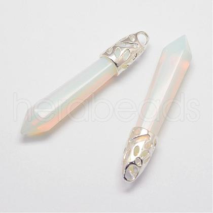 Opalite Big Pointed Pendants G-D860-C09-P-1