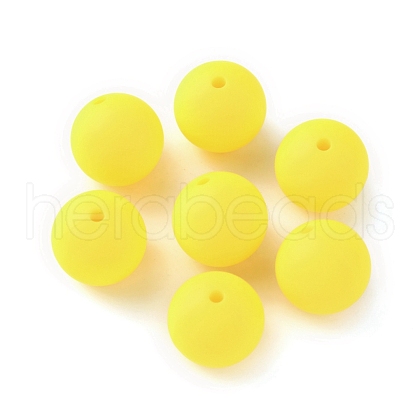 Food Grade Eco-Friendly Silicone Beads SIL-WH0013-01G-1